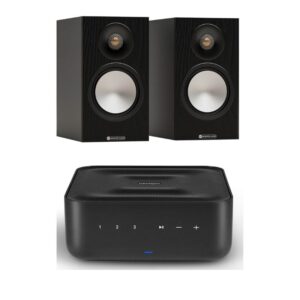 Monitor Audio Bronze 50 7G (Black) plus Wiim Amp